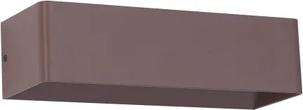 Brilagi - LED kültéri fali lámpatest DONNANI LED/12W/230V 30 cm barna IP44