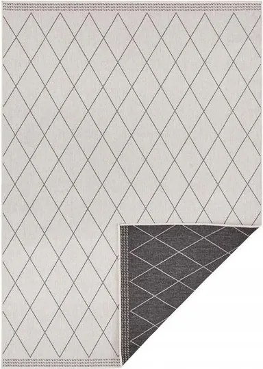 Teraszszőnyeg krémszürke Daisy 160x230 cm