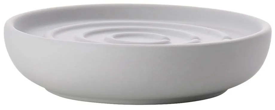 Világosszürke porcelán szappantartó Nova – Zone