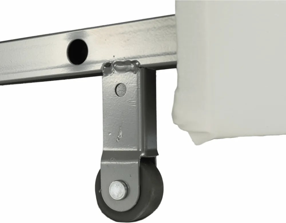 Ülőgarnitúra, fehér/szürke melír, jobbos, MINERVA