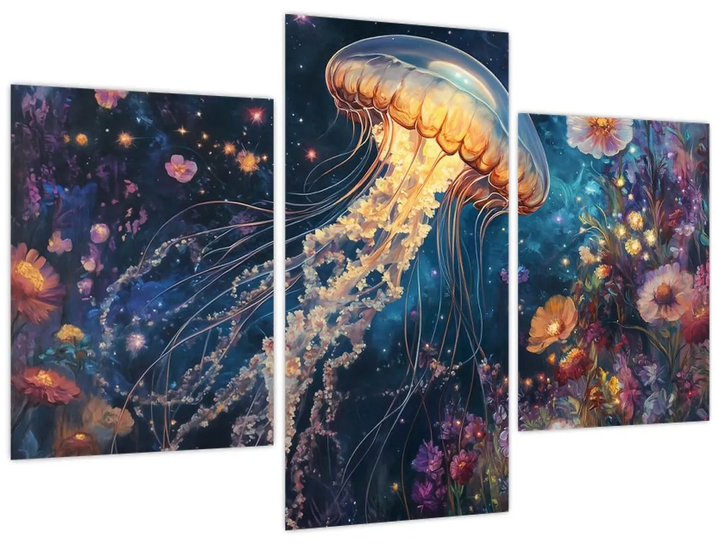 Kép - Varázslatos medúza (90x60 cm)
