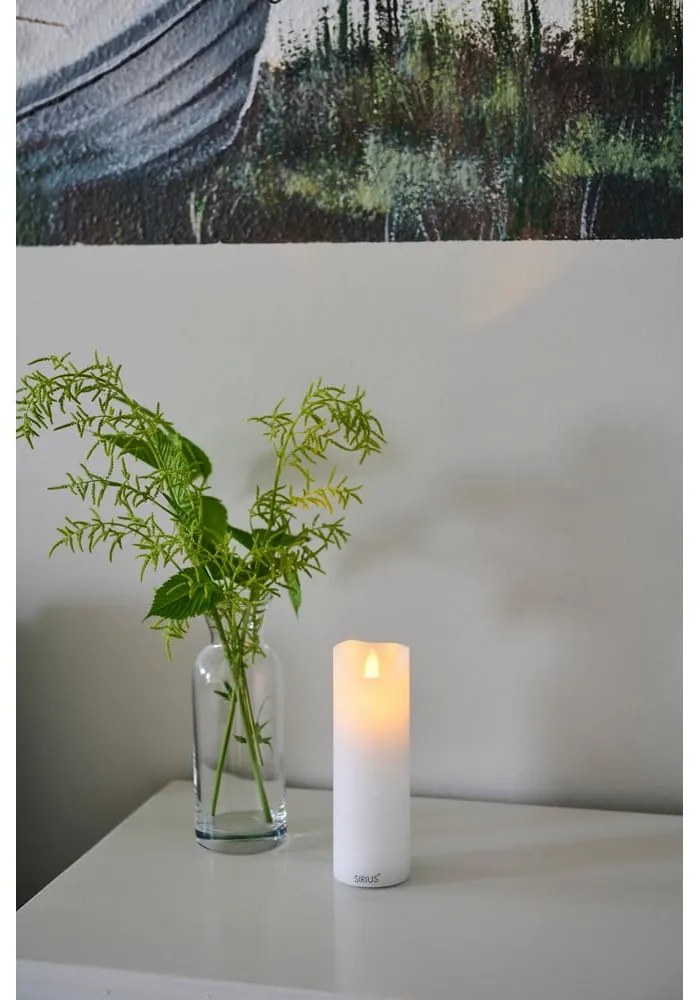 LED gyertya (magasság 15 cm) Sara – Sirius