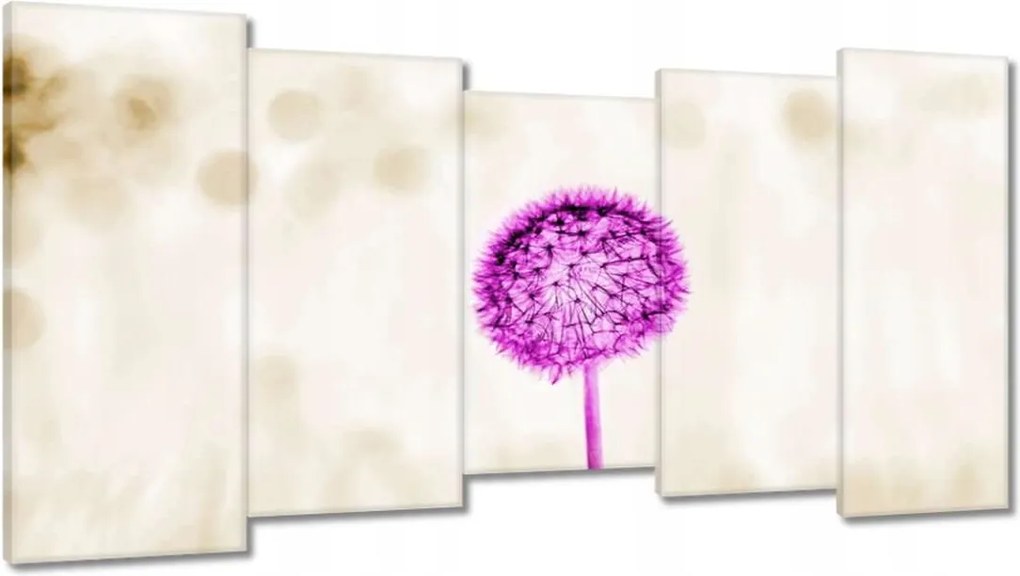 Vászonkép 150x80 Lila pitypang