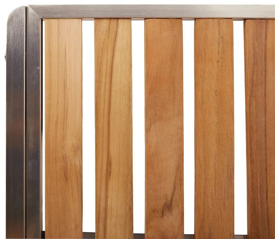 Kertiétkezőkészlet 3 pcs Barna Szilárd teakfa