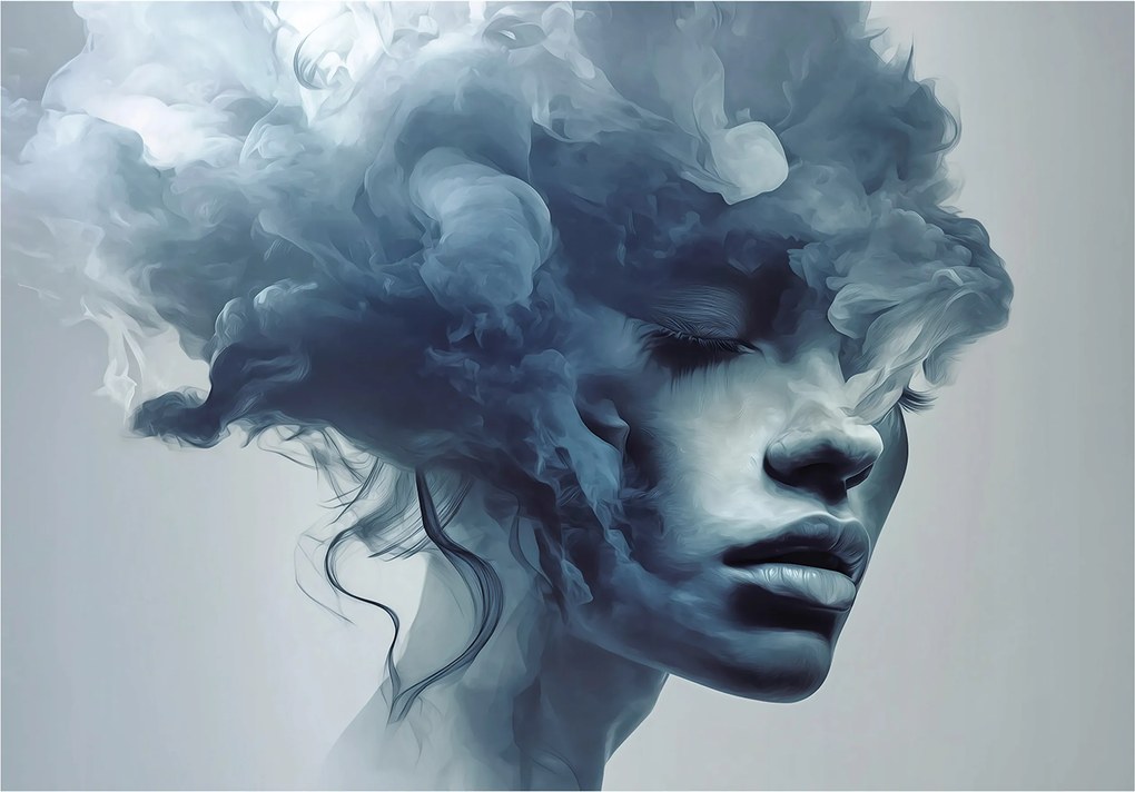 Fotótapéta Női Arc Art Hálószoba Nappali Tapéta Flizelina 150x105