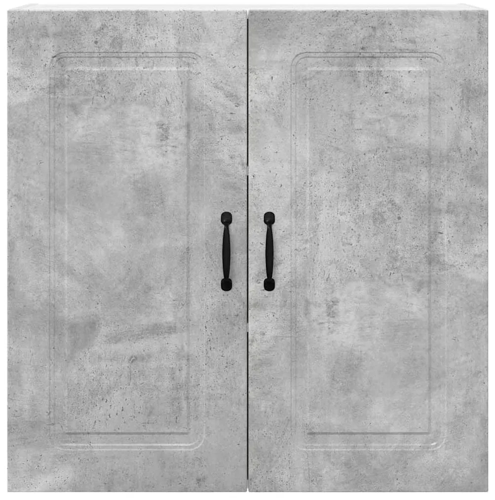 Fali konyhaszekrény Beton Szürke 80 x 31 x 80 cm Faanyag