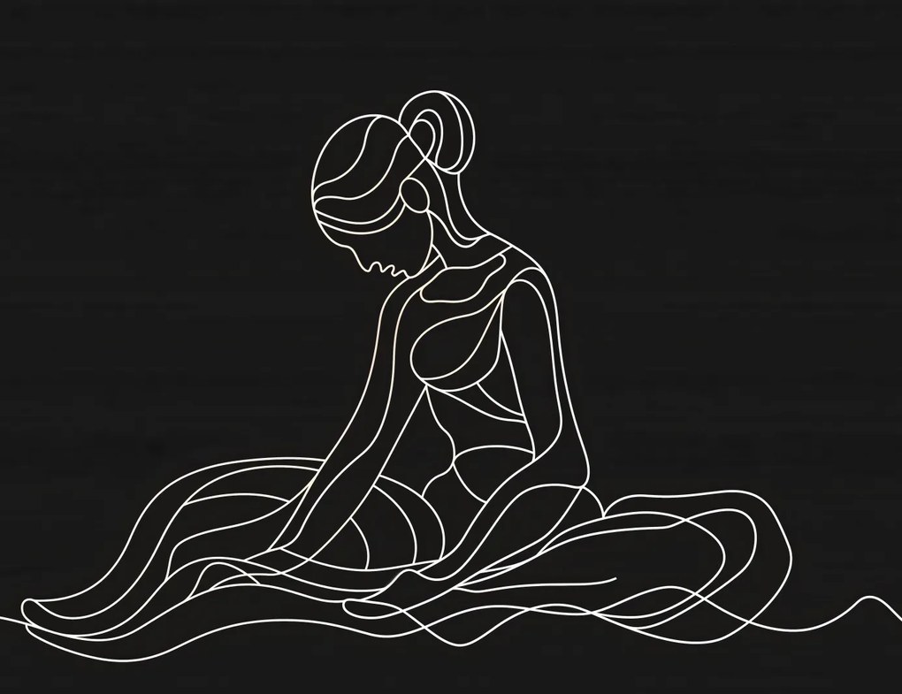 Poszter 65x50cm Ülő pozíció