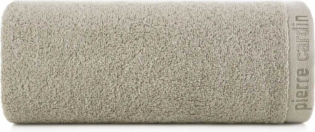 Pierre Cardin törölköző 50x90 Evi világos bézs Prémium pamut 430gr