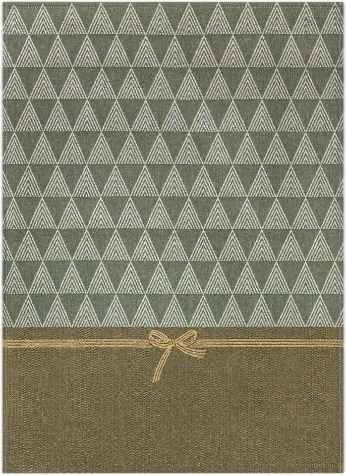 Golden Tree konyhai törlőkendő 50x70 zöld-fehér