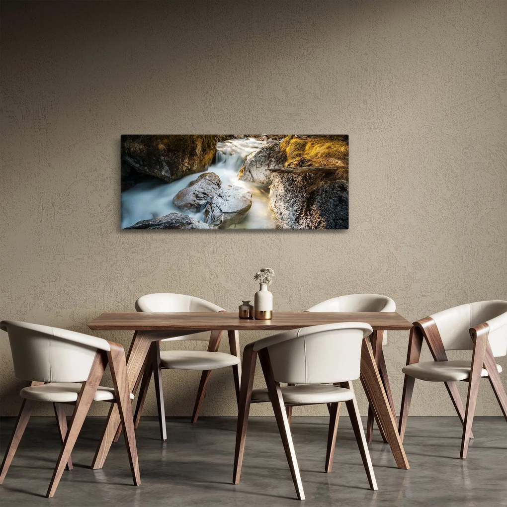 Kép - Erdei patak (120x50 cm)