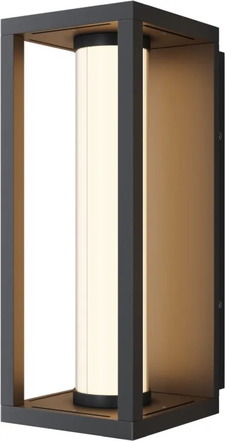 MAYTONI O480WL-L12B3K EXPO Klasszikus Kültéri Fali Lámpa Fekete LED IP44