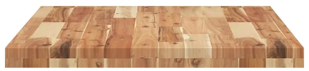 olajbevonatú tömör akácfa íróasztallap 80 x 60 x 4 cm