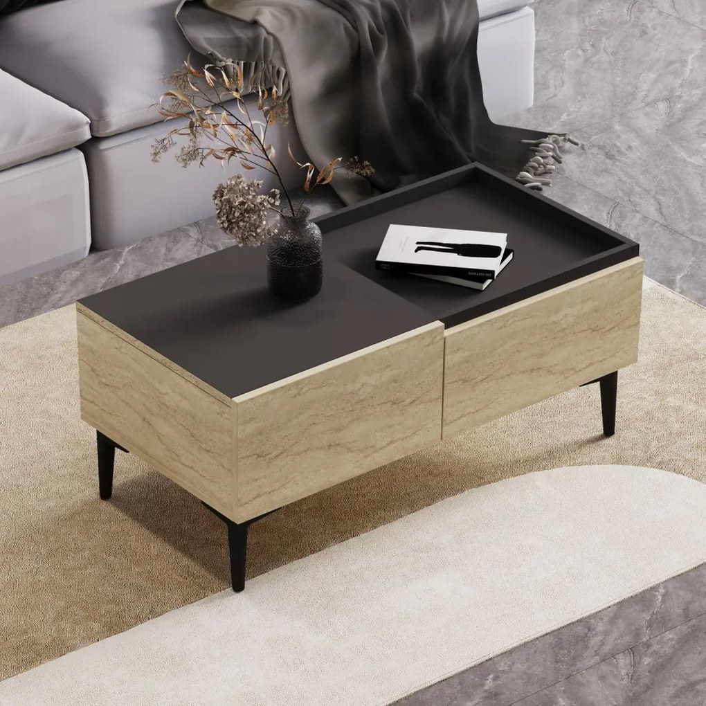 Mia - Travertine, Anthracite