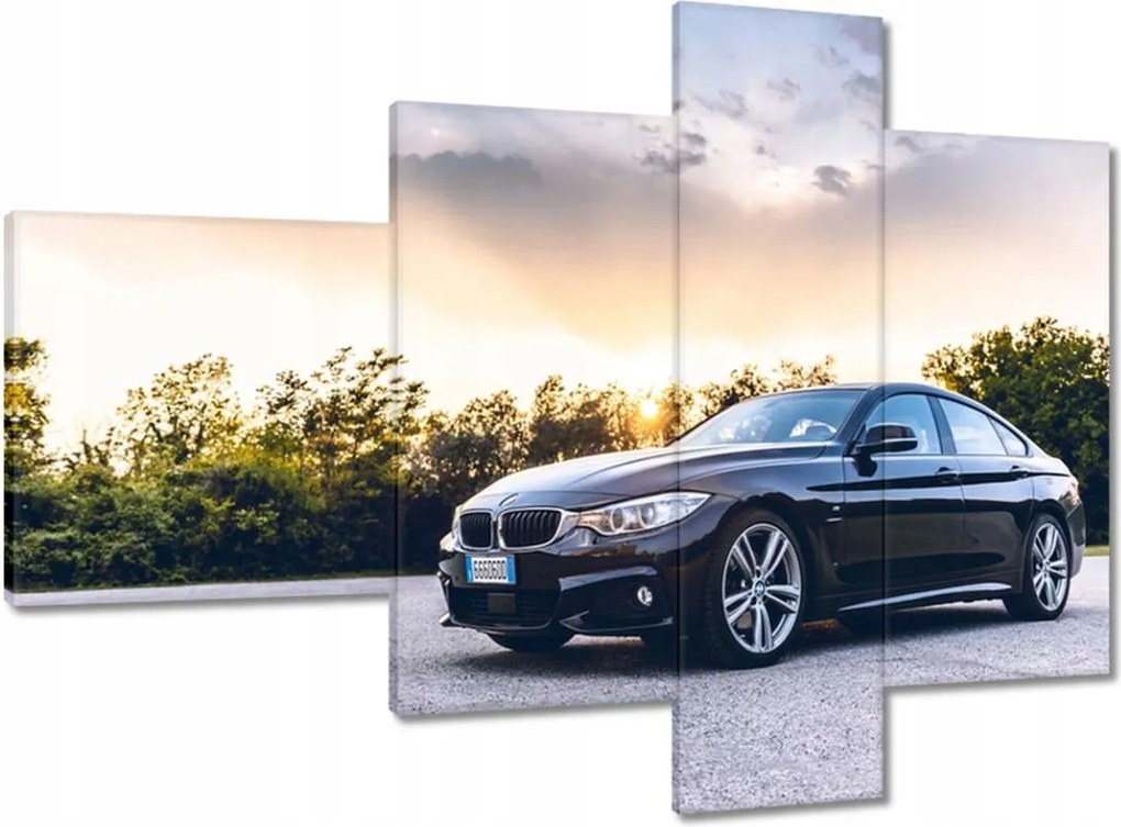 Vászonkép 100x70 Fekete Bmw