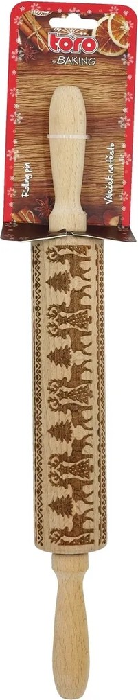Toro nyujtófa rénszarvasos díszítéssel, 38 cm