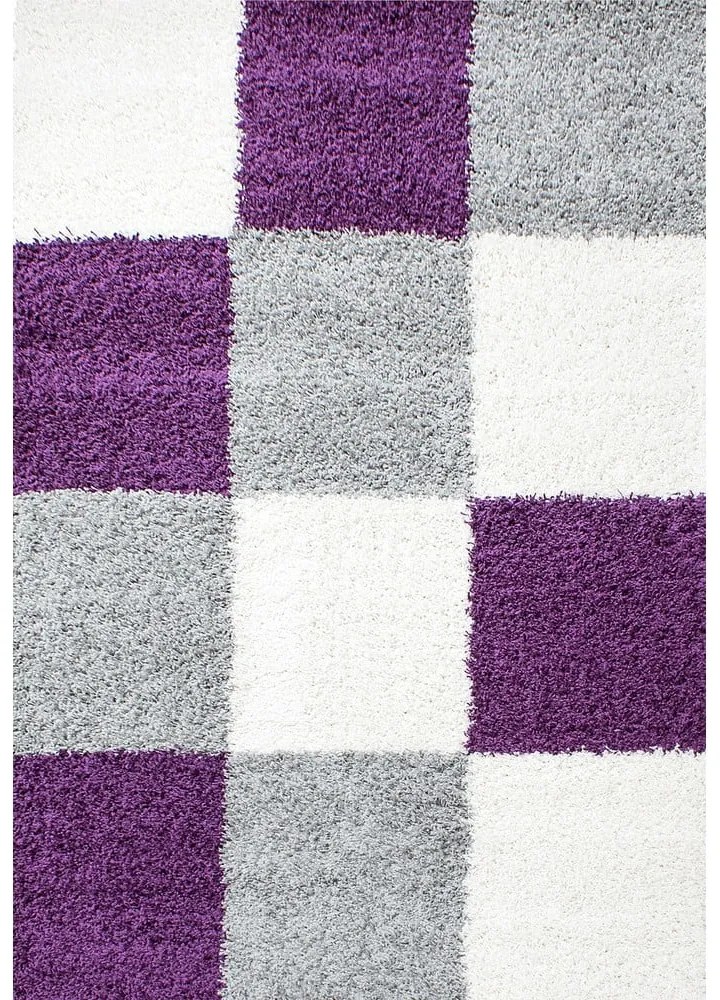 Lila-szürke szőnyeg 80x150 cm Life – Ayyildiz Carpets