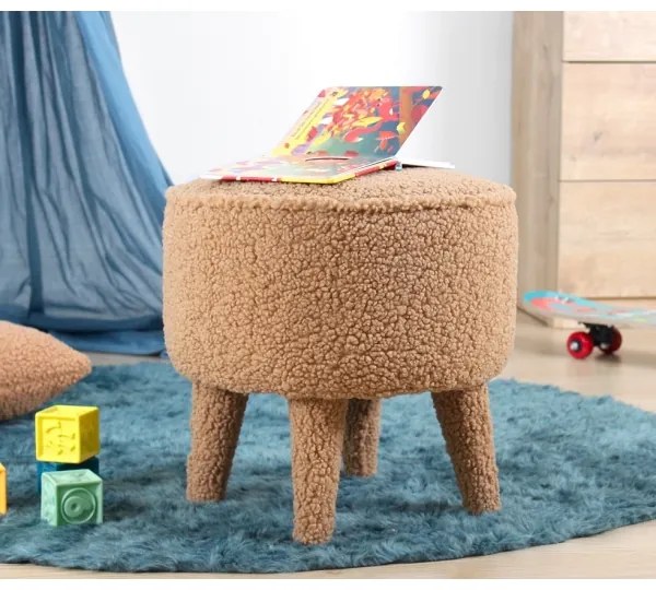 Puff PIXI átm. 38 cm barna