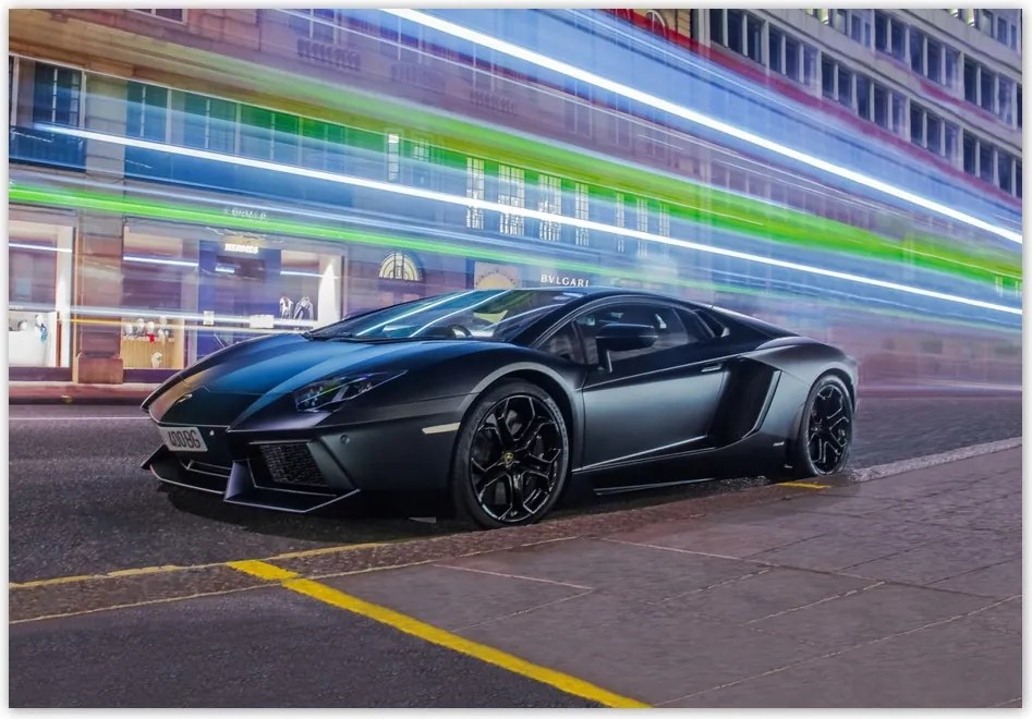 Fotótapéta flizelina 368x254 Sportos szuper autó