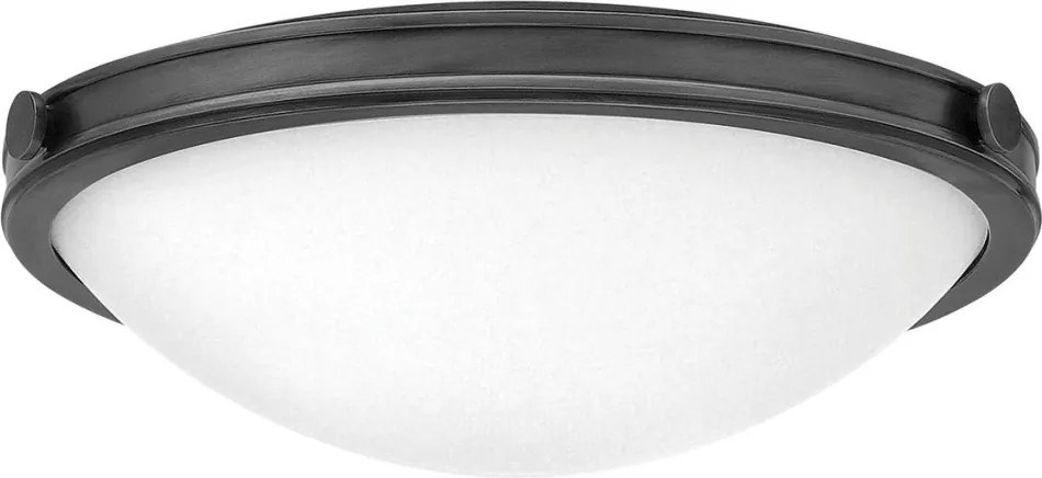 ELSTEAD HK-COLLIER-F-M-BX COLLIER Kerek Mennyezeti Lámpa Fekete, Opál E27 IP20