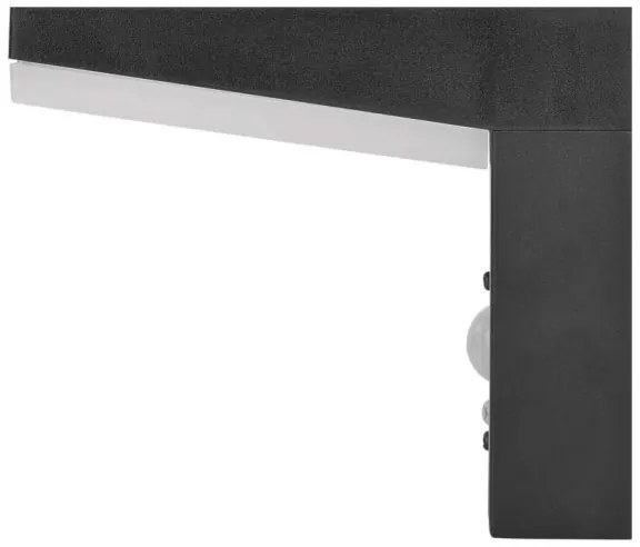 LED napelemes fali lámpa érzékelővel LED/4,4W/3,7V 2200 mAh IP44