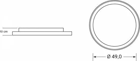 Brilagi - LED dimmelhető gyerekszobai mennyezeti lámpa BUNNY LED/83W/230V 3000-6000K + távirányító