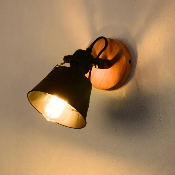 Globo 15466S-1 - Fali spotlámpa GÜNTHER 1xE27/60W/230V