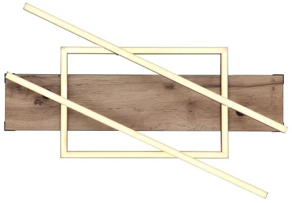 Globo 67299D3 - LED mennyezeti lámpatest COLLI LED/40W/230V bézs/fekete