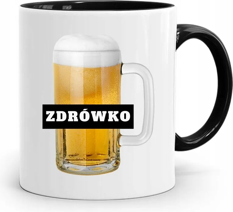 Fekete Bögre Barátnak Egészség Ajándék fényképes nyomtatással