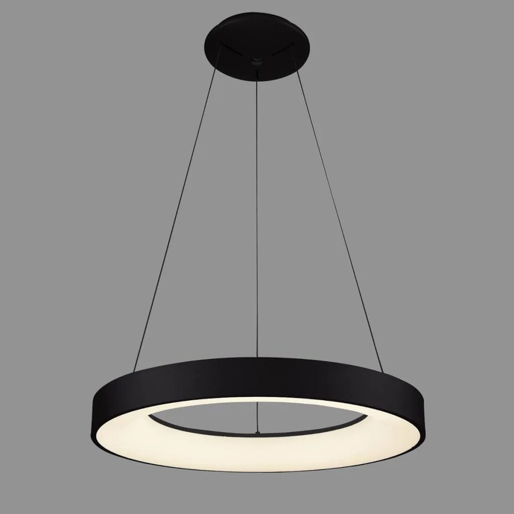 ITALUX 5304-840RP-BK-4 GIULIA Modern Led Függesztett Lámpa Fehér, Fekete LED IP20