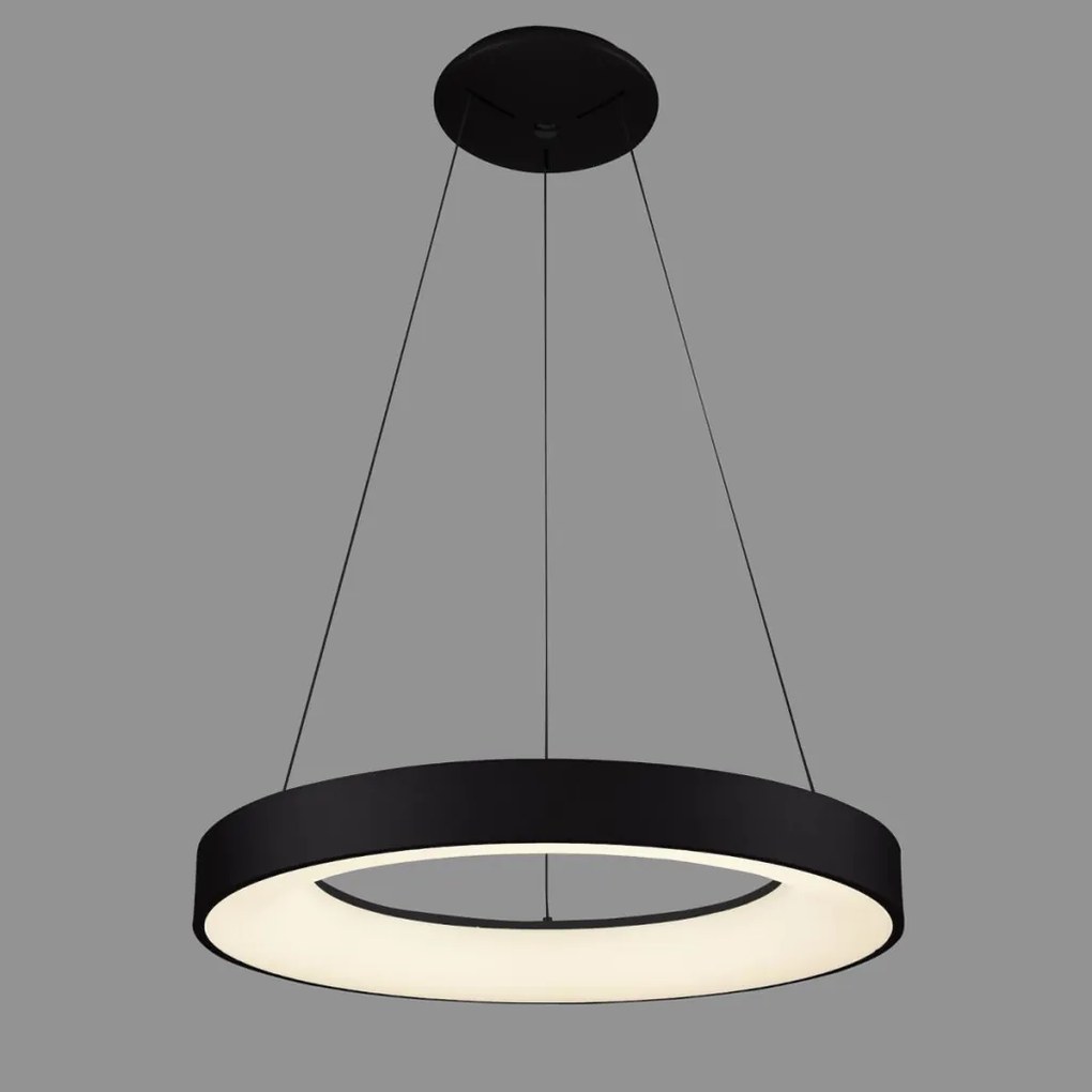 Italux GIULIA 5304-840RP-BK-4 Függőlámpa 1x40W/LED 4000K 2200LM IP20