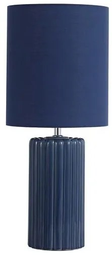 Searchlight EU22353AZ - GROOVE asztali lámpa 1xE14/60W/230V kék