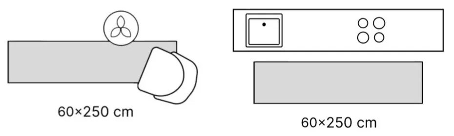 Zöld-bézs kézi szövésű futószőnyeg 67x240 cm Heriz Ornate – Asiatic Carpets