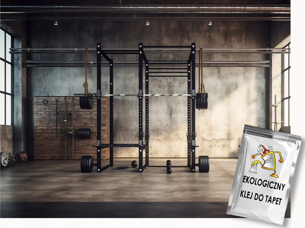 Fotótapéta Flizelina Sport Mozgás Edzőterem Fitnesz Edzés Forma 250x175 ragasztó