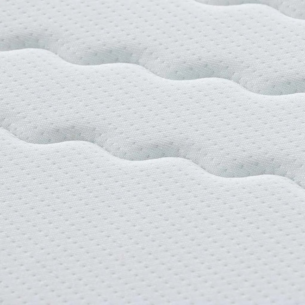 Matrac 2 pcs Fehér és Szürke 60 x 200 cm Bonell Rugó