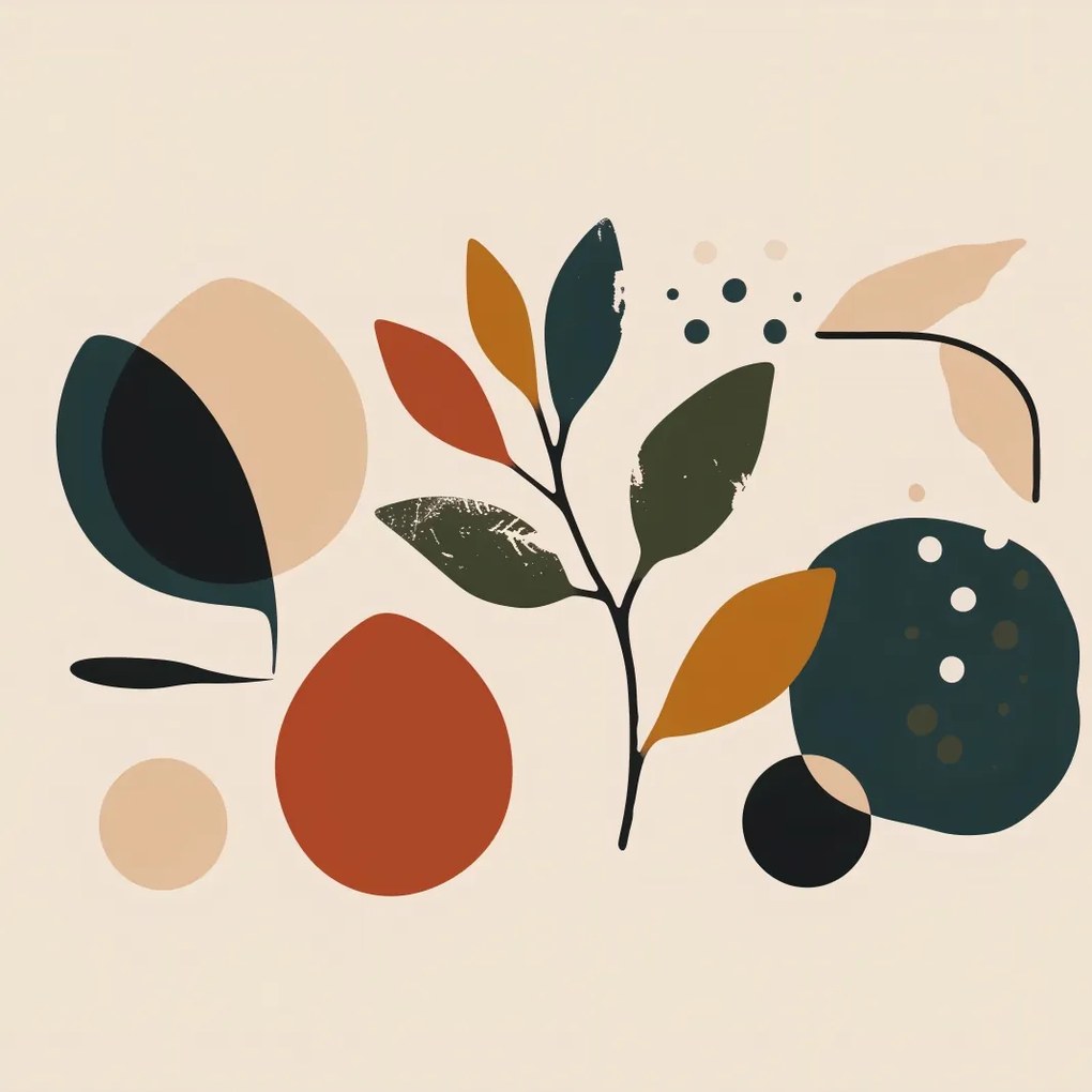 Poszter 70x70cm Melankólia kert