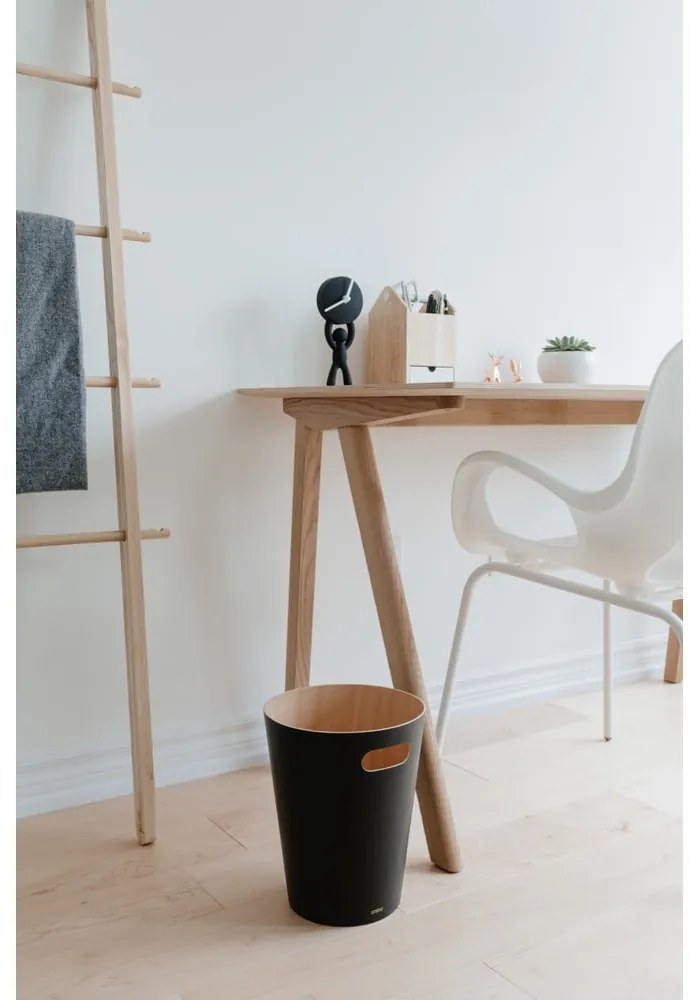 Woodrow fekete szemetes, 7,5 l - Umbra
