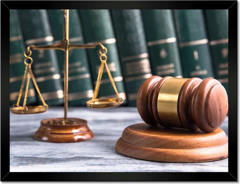 Poszterek keretben 40x30 Az igazságosság szimbólumai