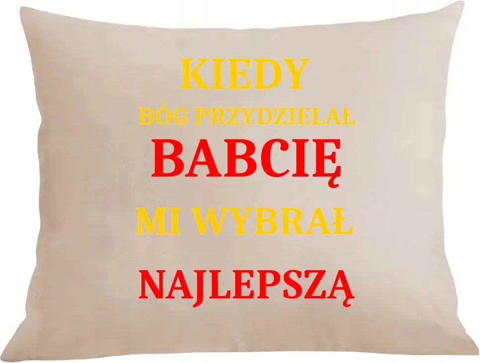 Párna párnahuzat Nagymama napja Ajándék Nagymama Isten