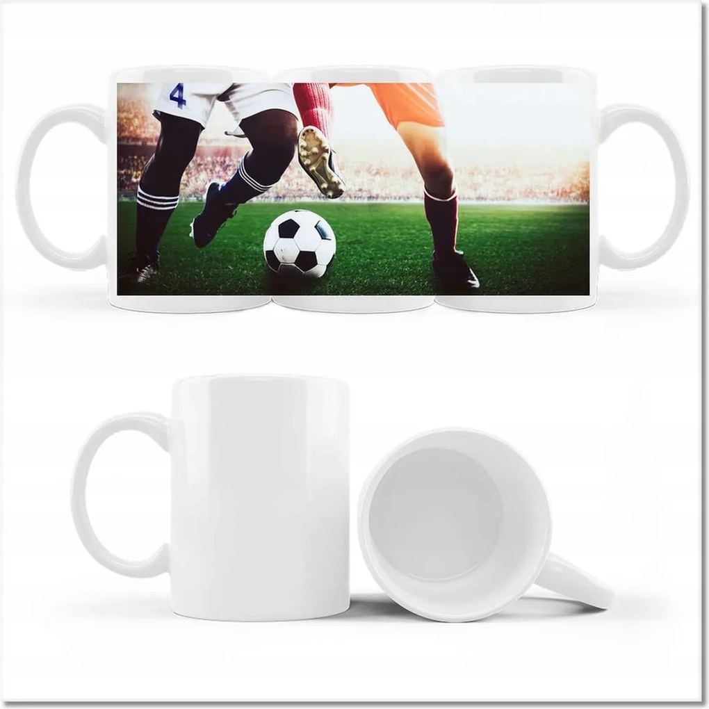 Fényképes bögre Labdarúgók Labdarúgás Ág Dugók