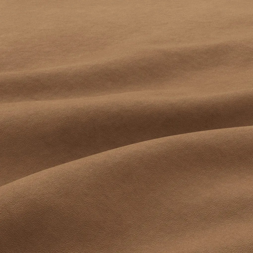 Zeus fotel, döntött kartámasz, szövet anyag, hab töltet, barna