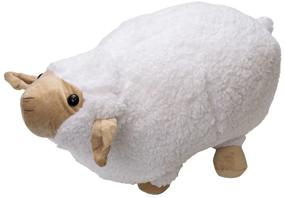 Plüss BÁRÁNY sárga babatakaróval belül