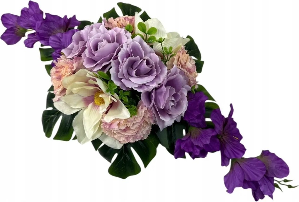 Csokor Nád Kompozíció Sír Temető Művirágok