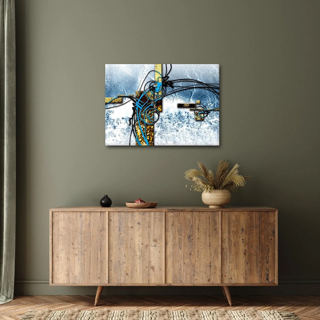 Absztrakt kép (70x50 cm)