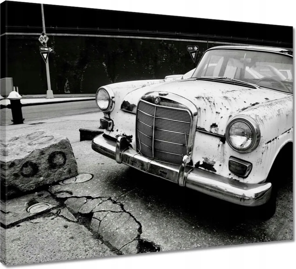 Vászonkép 50x40 Mercedes Autó