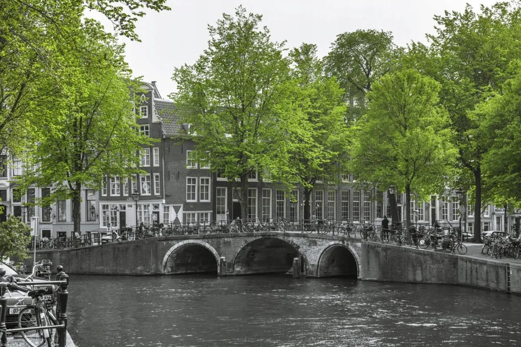 Poszter 45x30cm Csatorna a városon át, Assaf Frank