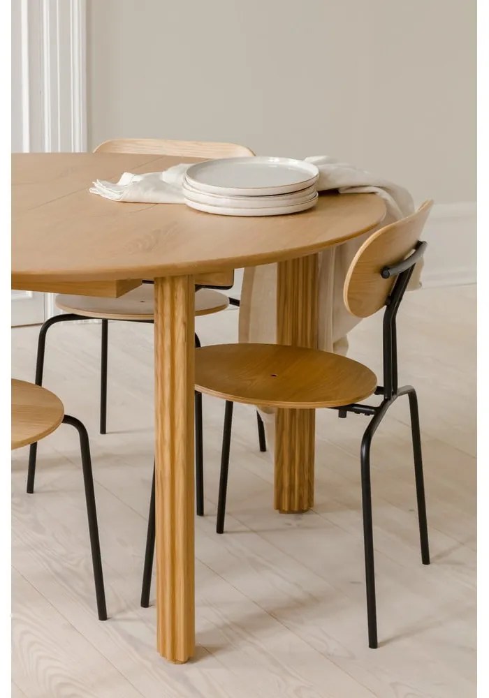 Sötétzöld-fekete étkezőszék Curious – UMAGE