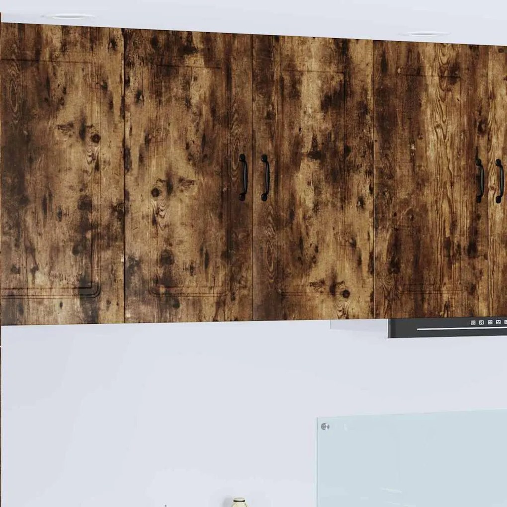 Fali konyhaszekrény Füstölt tölgy 80 x 31 x 80 cm Faanyag