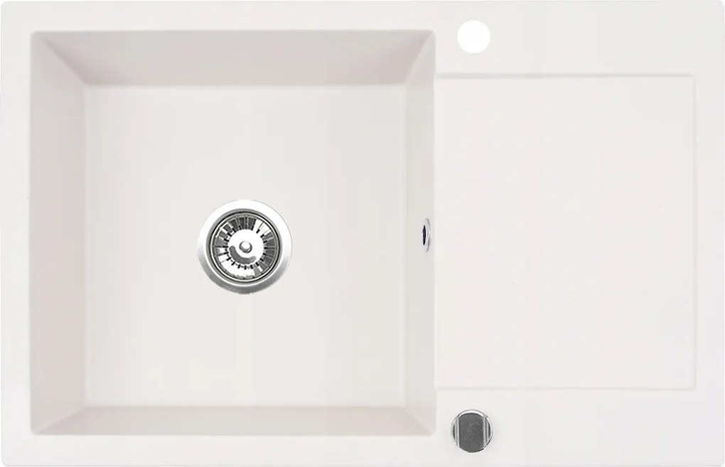 Gránit Mosogató Alkor CC egymedencés konyhai mosogató csepegtetővel