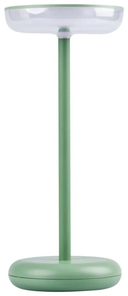 Kanlux 37313- LED Dimmelhető újratölthető lámpa FLUXY LED/1,7W/1800 mAh IP44 zöld