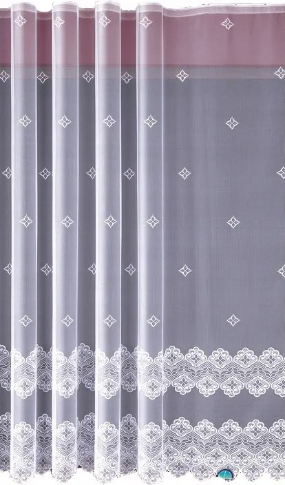 Függöny Szalaggal, Gazdag Mintával 768D3 500X170